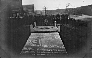 Memorial Place Where The Condamed Was Placed On A Chair RPPC