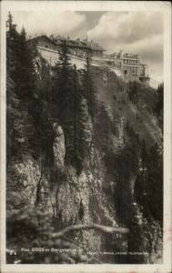 Bergstation F. Kraus Liesing Austria Real Photo Postcard - Used