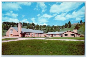 c1950's Blessed Sacrament Church Building Rapid City South Dakota SD Postcard