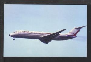 Pacific Southwest DC-9 Postcard 