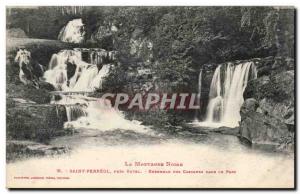 Postcard Old Saint Ferreol near Revel set of waterfalls in the park