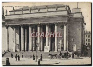 Old Postcard Nantes Grand Theater