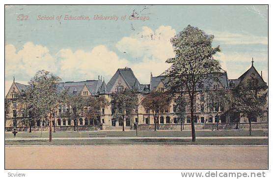 School Of Education, University Of Chicago, Illinois, PU-1914
