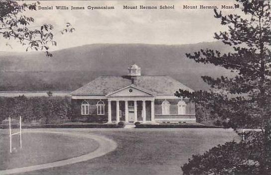 Massachusetts Mount Herman School Daniel Willis James Gymnasium Albertype