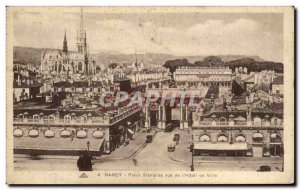 Old Postcard Nancy Place Stanislas for L & # 39hotel City