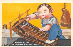 Bacon Olida Lardmaigre Pourgrillades Advertising Unused 