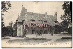 Old Postcard Chateau de Contrepie