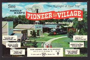 Pioneer Village Minden NE Post Card  5393