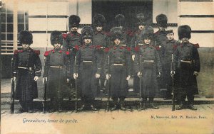 Grenadiers tune de garde Infantry regiment of the British Army Postcard