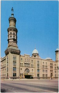 Murat Temple, A.A.O.N.M.S., Indianapolis, Indiana, Vintage Chrome Postcard