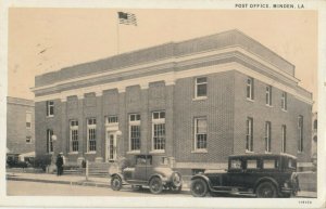 MINDEN , Louisiana, 1910s-20s ; Post Office