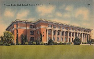 Postcard Tucson Senior High School Tucson AZ