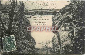 'Old Postcard Zabern Saverne Teufelsbr�cke Devil''s Bridge'