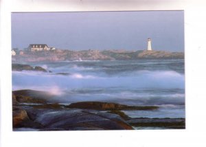 Lighthouse, Surf, Peggy's Cove, Nova Scotia, Beachcomber