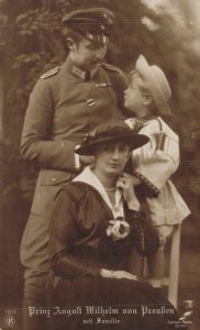 Prince August Wilhelm of Prussia German Royalty 08.40