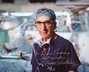 Michael DeBakey American Heart Surgeon 10x8 Hand Signed Photo