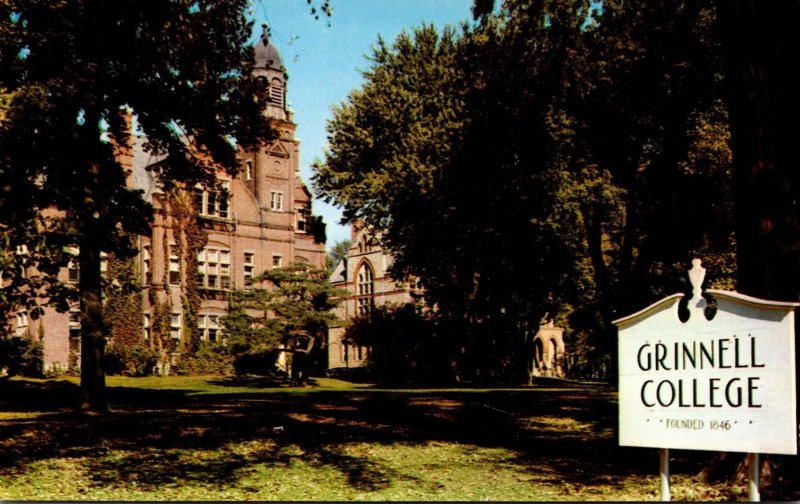 Iowa Grinnell Administrion Building and Blair Hall Grinnell College