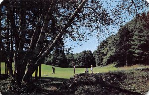 No. 2 green of 3000 yard private golf course Echo Lake Pennsylvania, PA
