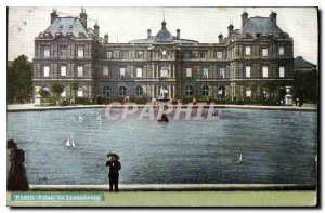 Postcard Old Paris Luxembourg Palace