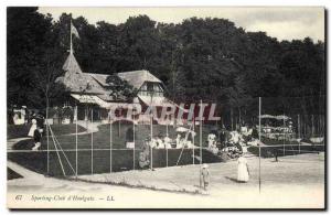 Old Postcard Tennis Sporting Club d & # 39Houlgate