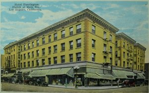 C.1905-10 Hotel Huntington Los Angeles, CA Vintage Postcard P88