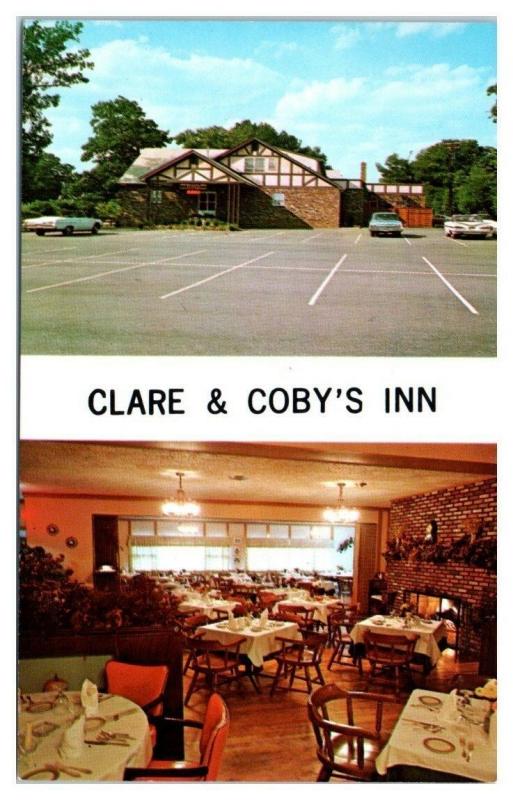 Clare & Coby's Inn Restaurant & Cocktail Lounge, Madison Township, NJ Postcard