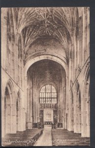 Dorset Postcard - Sherborne Abbey, Nave East   RS10700