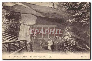 Old Postcard Chatel Guyon Marguerite La Source