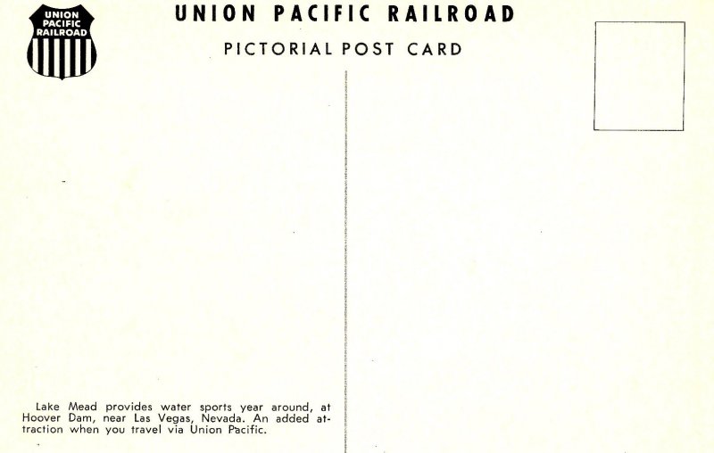 NV - Lake Mead. Water Skiing