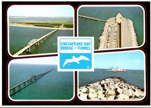 Virginia Virginia Beach Chesapeake Bay Bridge Tunnel Multi View