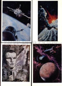 019406 Russian Conquest space set of 13 old PC