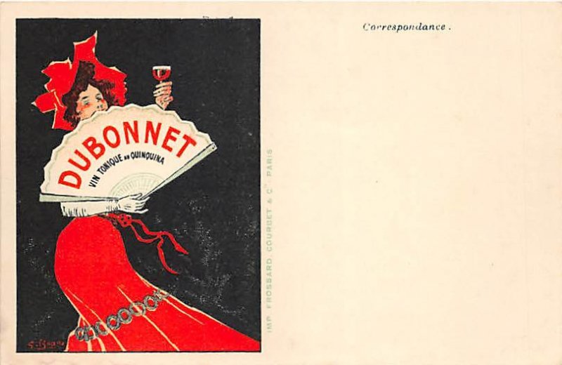 Dubonnet Vin Tonique an Quinquina Advertising Unused 