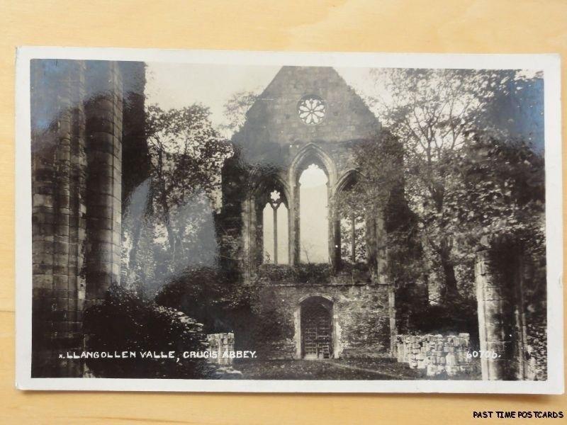 c1936 RPPC - Llangollen - Crugis Abbey