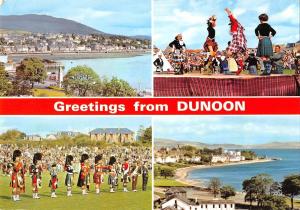 BR89420 greetings from dunoon types folklore costumes dance