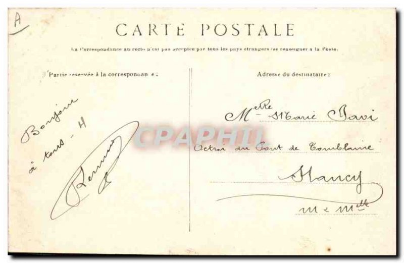 Old Postcard Army Schools has 80 fire Piece Pointer