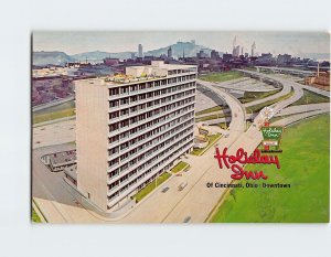 Postcard Holiday Inn, Downtown, Of Cincinnati, Ohio