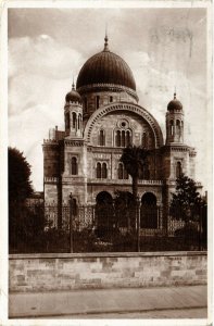 PC CPA JUDAICA, FIRENZE, TEMPIO ISRAELITICO, REAL PHOTO Postcard (b20130)