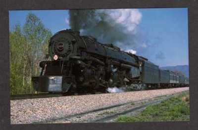 VA Norfolk Western RR Train ROANOKE LYNCHBURG VIRGINIA