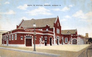 Santa Fe station Newton Kansas  