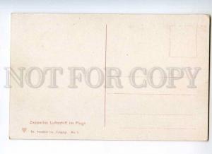 247546 WWI GERMANY airship zeppelin Vintage Trenkler postcard