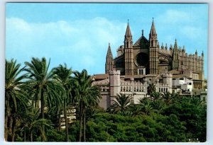 MALLORCA Palma Cathedral SPAIN 4x6 Postcard