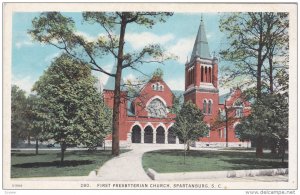 SPARTANBURG, South Carolina; First Presbyterian Church, 10-20s