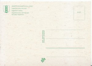 Netherlands Postcard - Amsterdam - Holland - Haarlem Locks - Ref  6351A