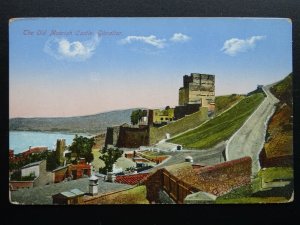 Gibraltar THE MOORISH CASTLE (1) Old RP Postcard by Benzaquen & Co.