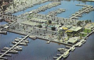 Aerial View of Bahia Mar Yachts Fort Lauderdale Florida