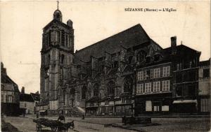 CPA SEZANNE-L'Église (346317)