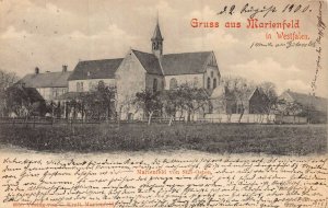 MARIENFELD IN WESTPHALEN GERMANY~MARIENFELD von SUD OSTEN~1900 PHOTO POSTCARD