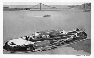 Alcatraz Island San Francisco Bay, California, USA Unused 