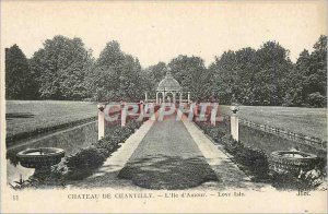 Old Postcard Chateau whipped the island of love