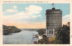 Charleston West Virginia Union Trust Co Vintage Postcard AA10564